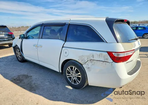 2013 Honda Odyssey Exl из США, поврежденный, VIN 5FNRL5H6XDB060430